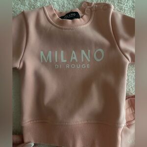 Baby Pink 0-3 Months baby girl Milano outfit